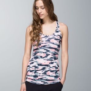 lululemon Cool Racerback Wamo Camo Barely Pink